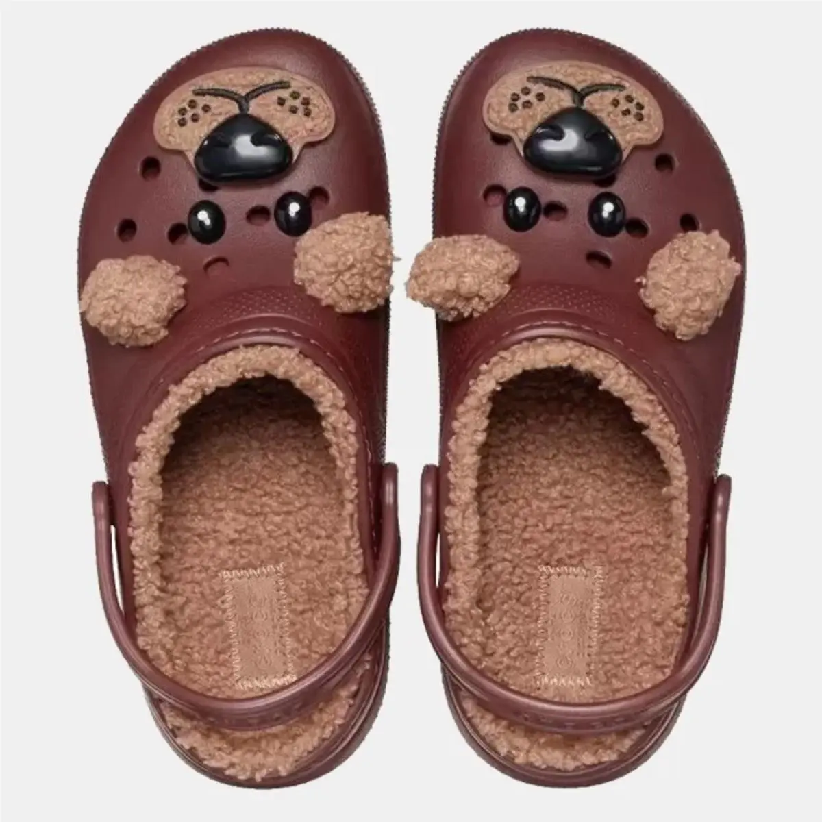 Crocs shoes - Crocs Classic Lined I AM Brown Bear 210019-2FL - 210019-2FL - Brown 9
