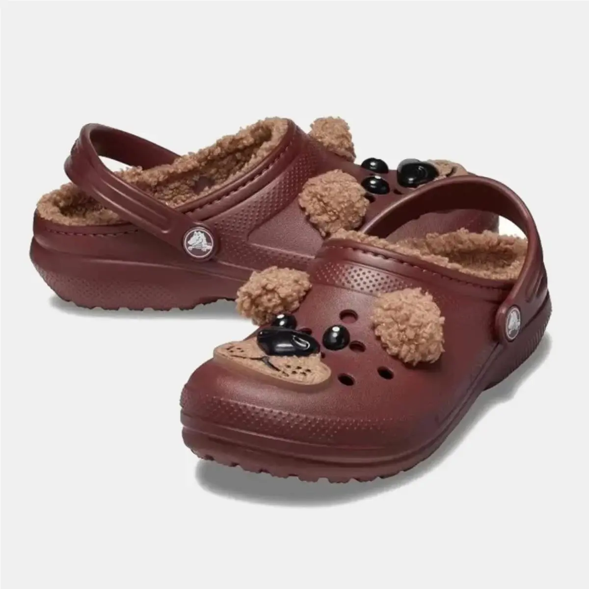 Crocs shoes - Crocs Classic Lined I AM Brown Bear 210019-2FL - 210019-2FL - Brown 5