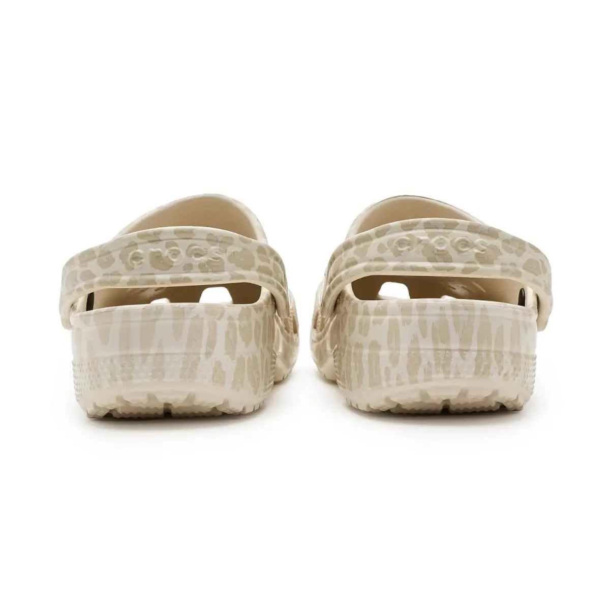 Crocs shoes - Almond Tint/Leopard 12