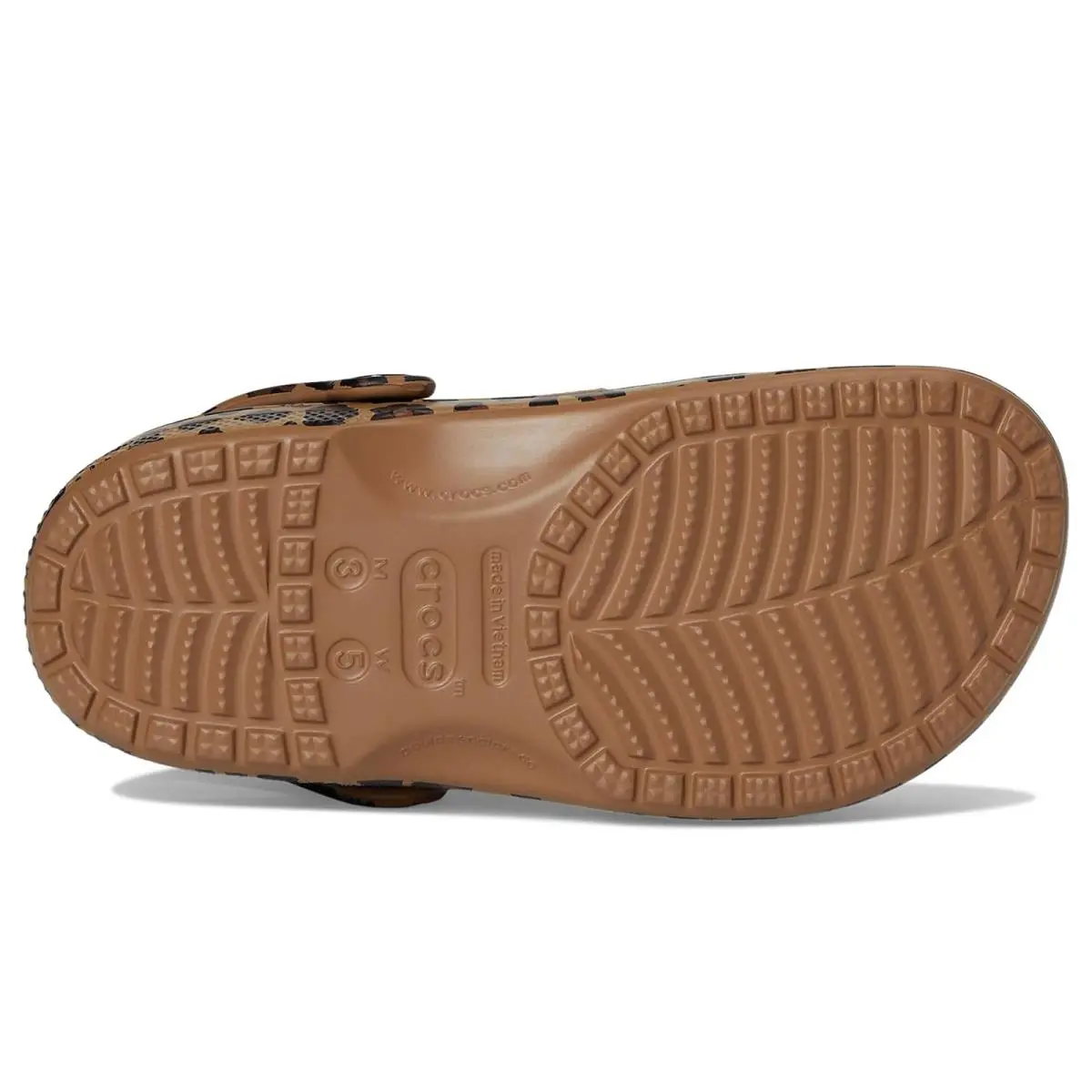 Crocs shoes - Almond Tint/Leopard 36