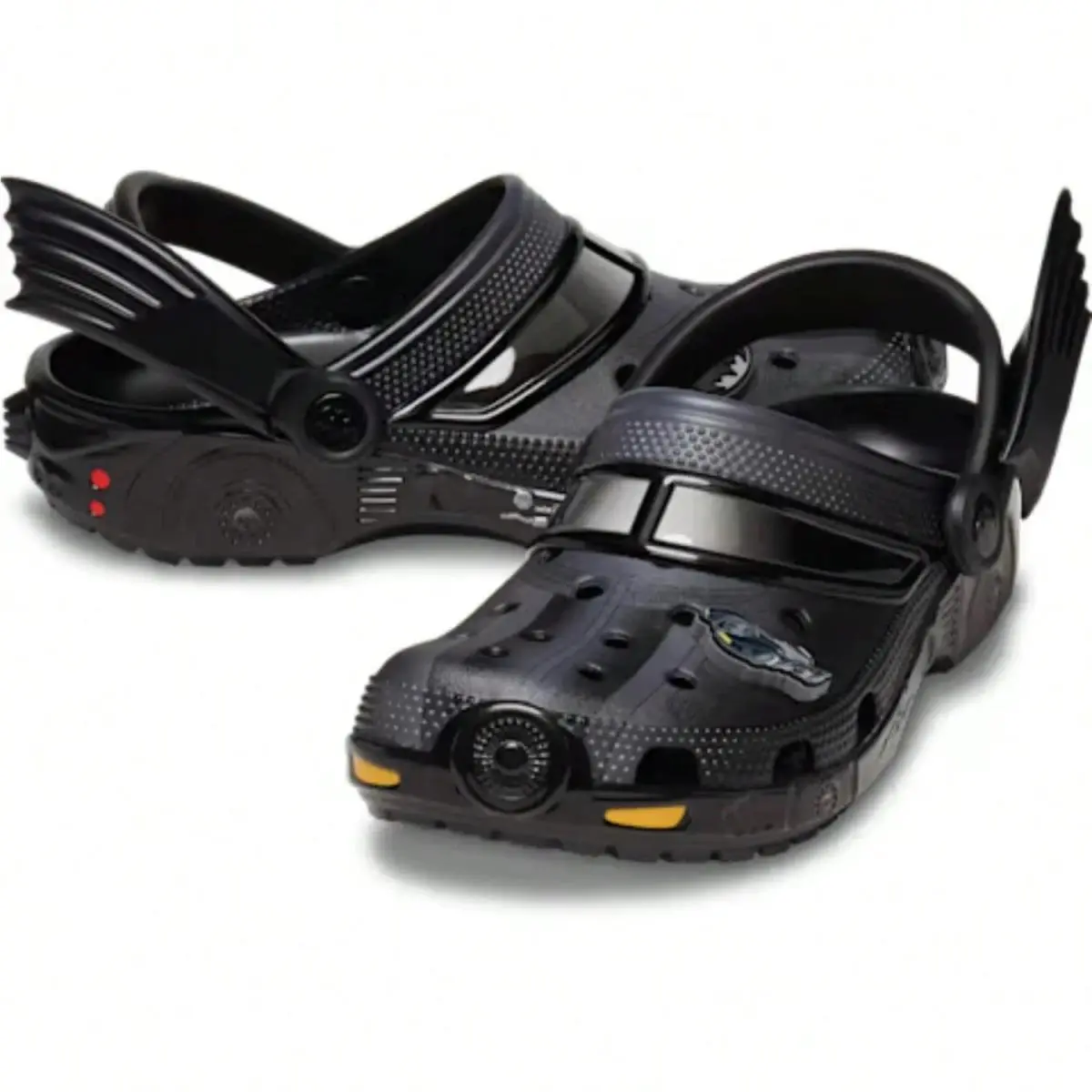 Crocs Batman Batmobile Classic 210219-001 Clogs Men 13 Black Casual Shoe GBO2859