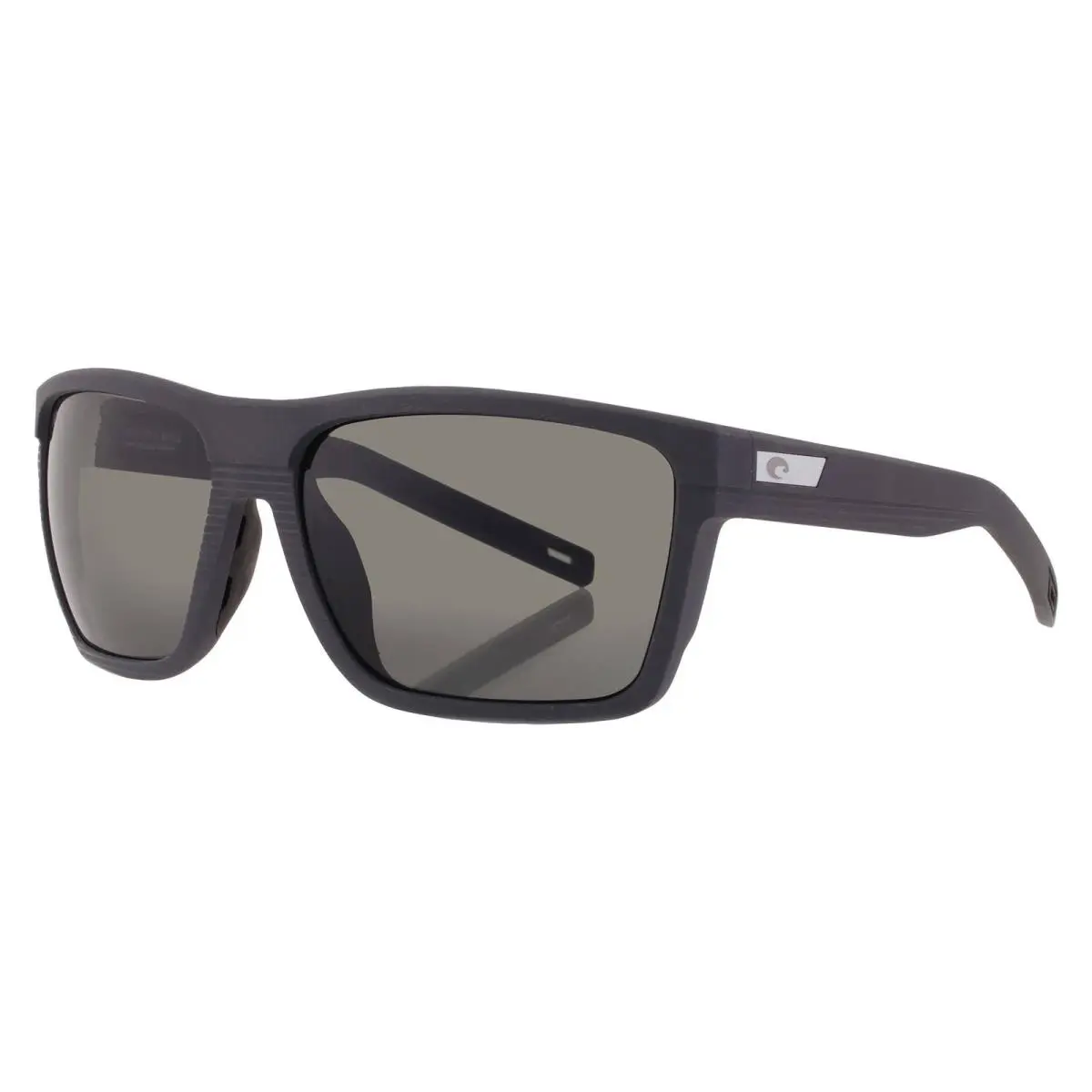 Pargo Grey Polarized Glass Rectangular Men`s Sunglasses 6S9086 by Costa Del Mar