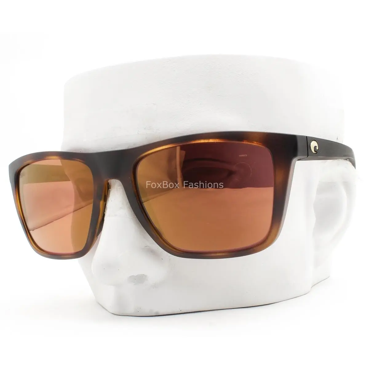 Mainsail XL Sunglasses Matte Tortoise Polarized Gold Glass W/case by Costa Del Mar