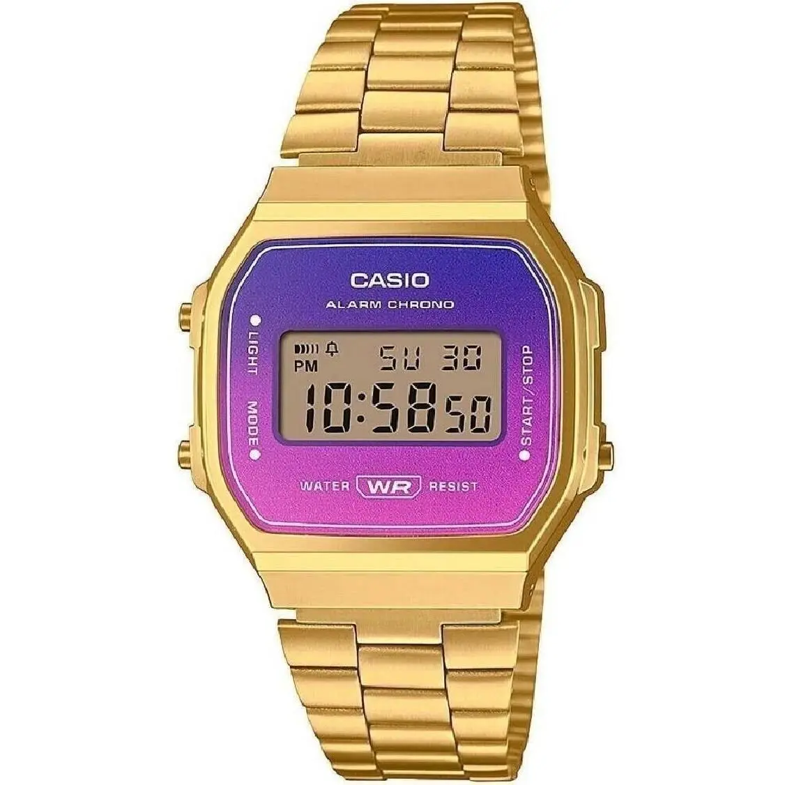 Casio Gold Vintage Gradient Digital Unisex Watch A168WERG-2ADF