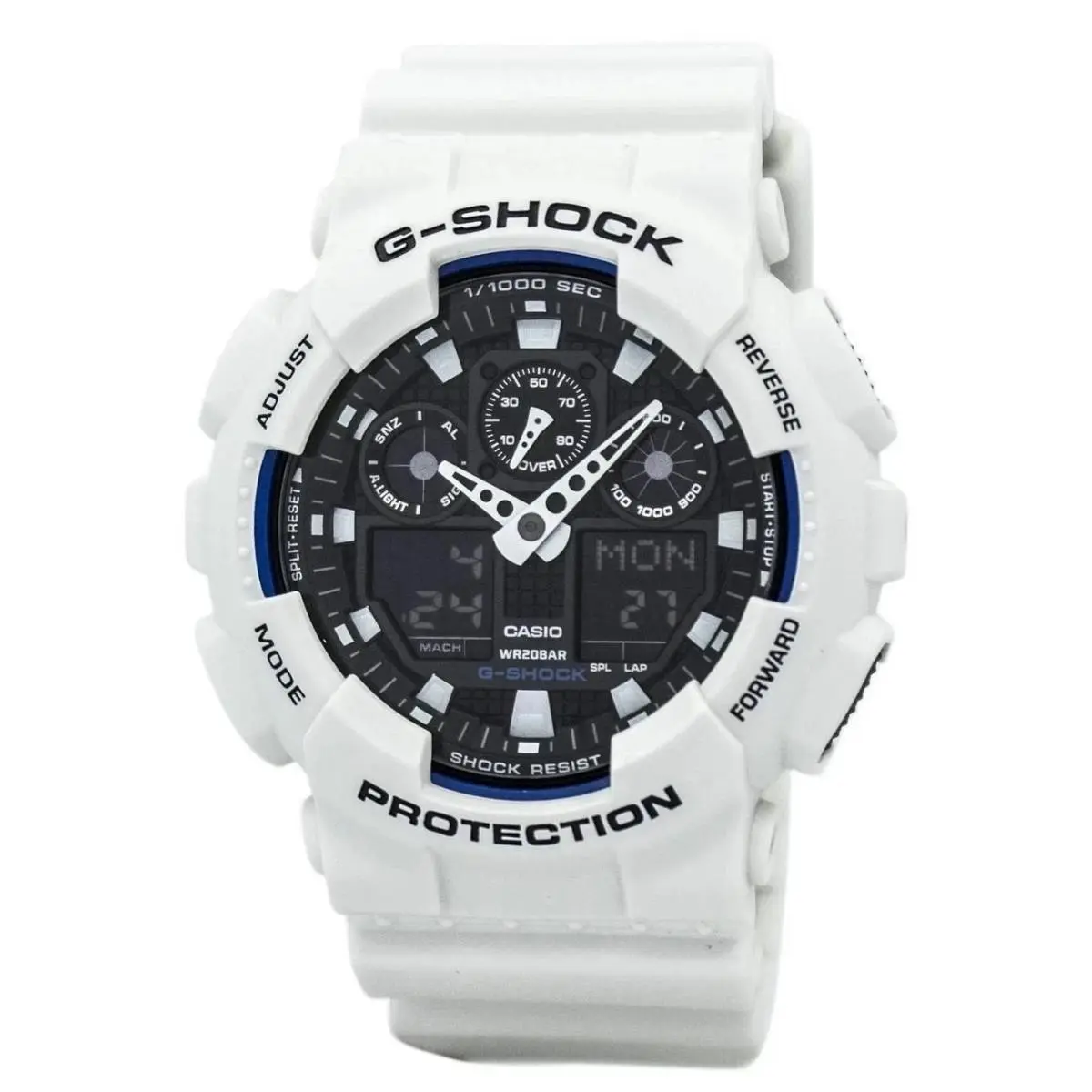 Casio G-shock Analog Digital Shock Resistant GA-100B-7A GA100B-7A Men`s Watch
