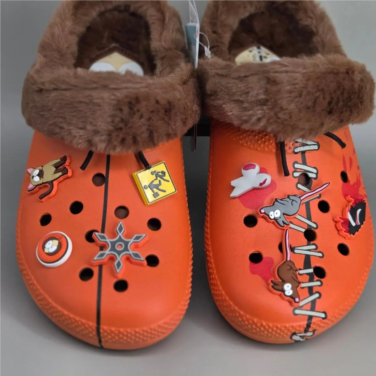 Crocs shoes - Classic Lined Clog - Classic Lined Clog - Orange 1