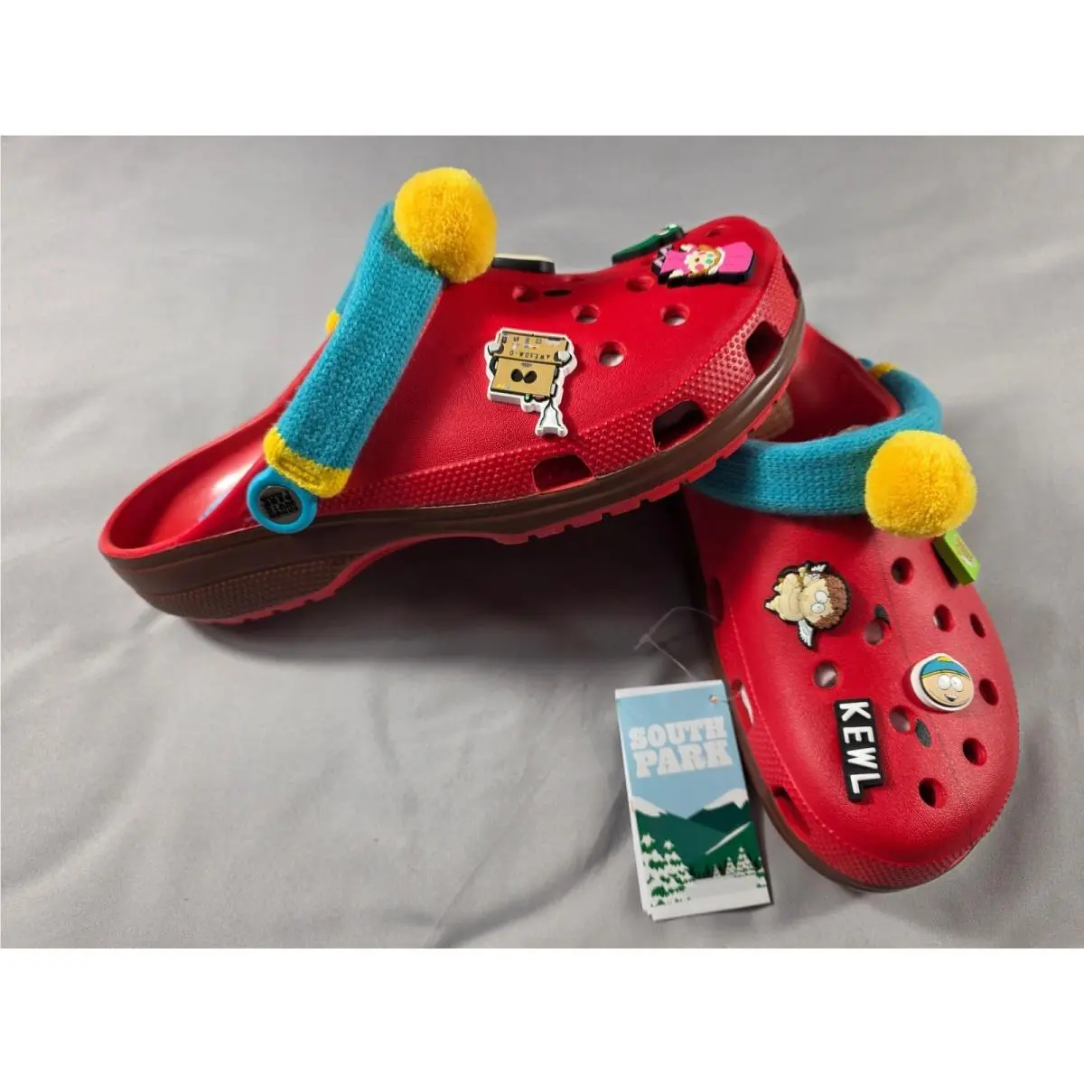 Crocs South Park Cartman Classic Clog Mens Size 13 Red Limited Edition