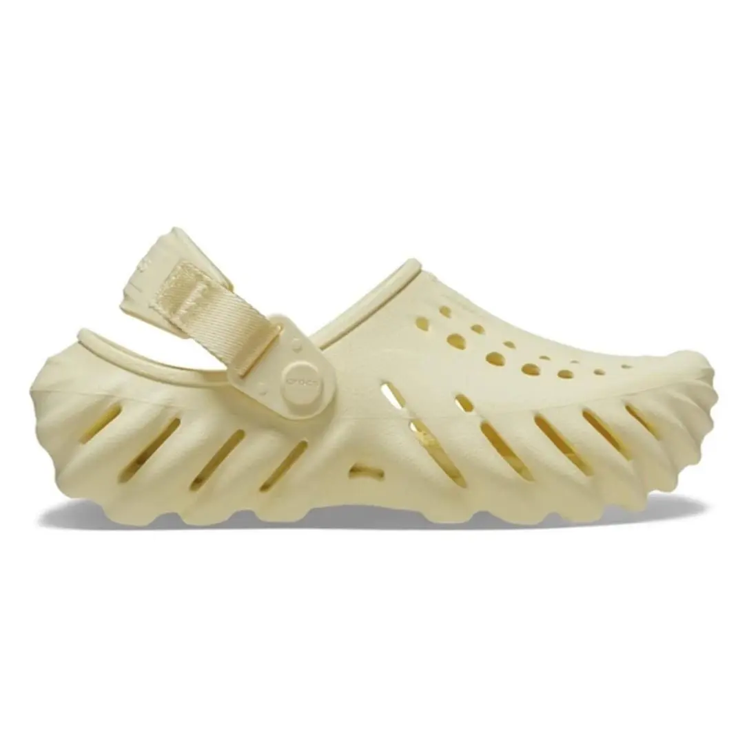 Crocs Echo Clog Buttercream Unisex Mens 11 Womens 13 Cream 207937-76O