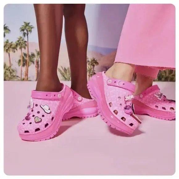 Crocs shoes - Crocs Barbie Movie Mega Crush - Pink (UPC: 196265476749) 14