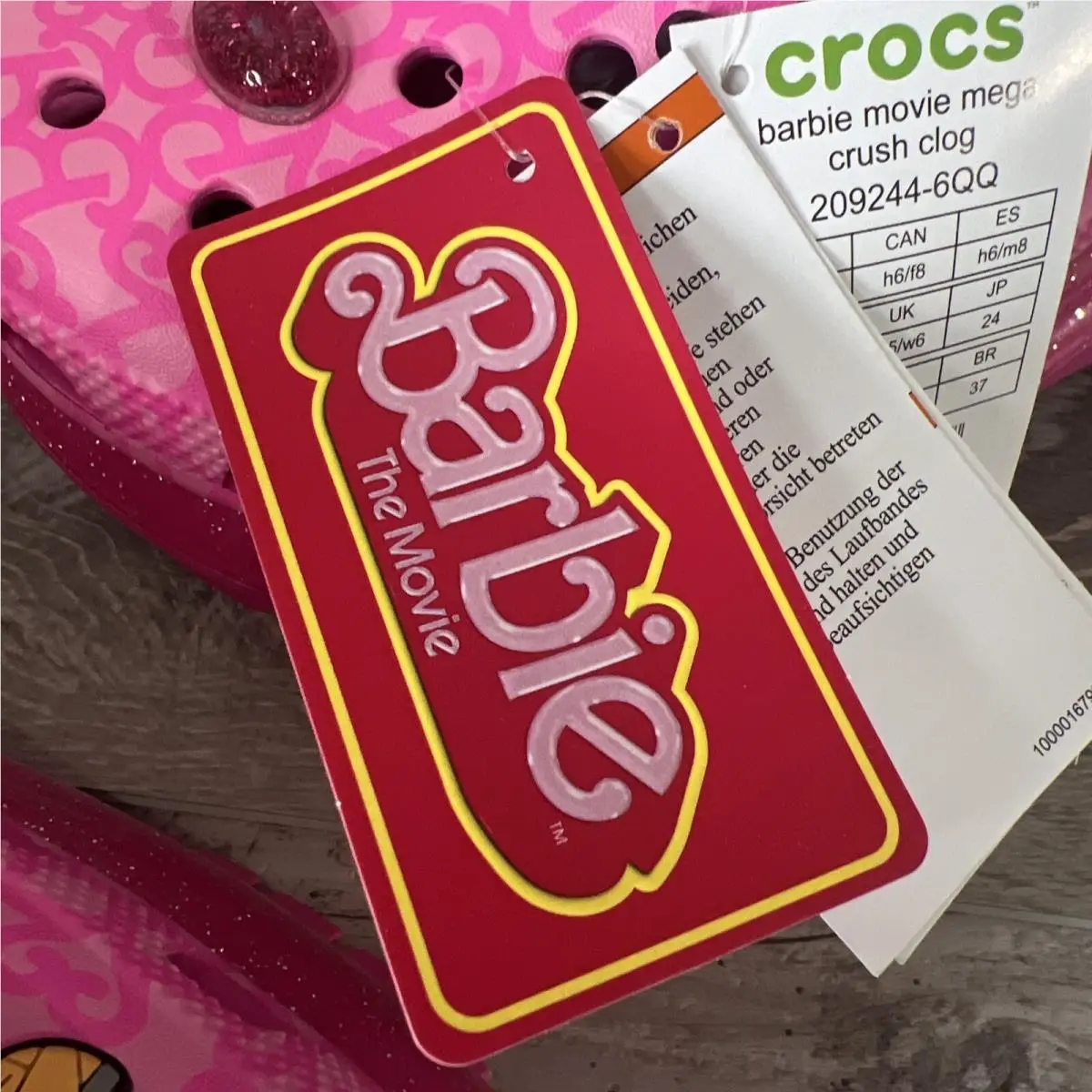 Crocs shoes - Crocs Barbie Movie Mega Crush - Pink (UPC: 196265476749) 4