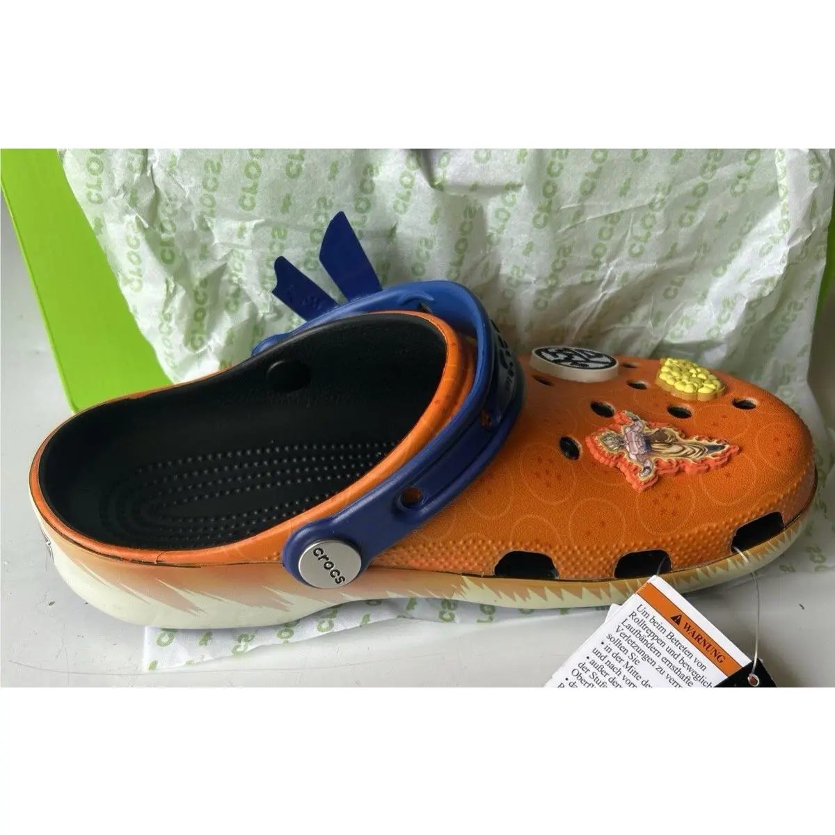 Crocs shoes - Goku - Goku - Orange and Blue (UPC: 198445136023) 11