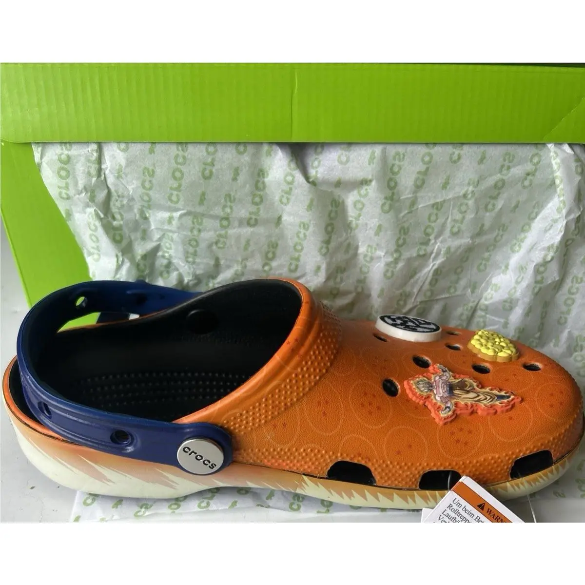 Crocs shoes - Goku - Goku - Orange and Blue (UPC: 198445136023) 13