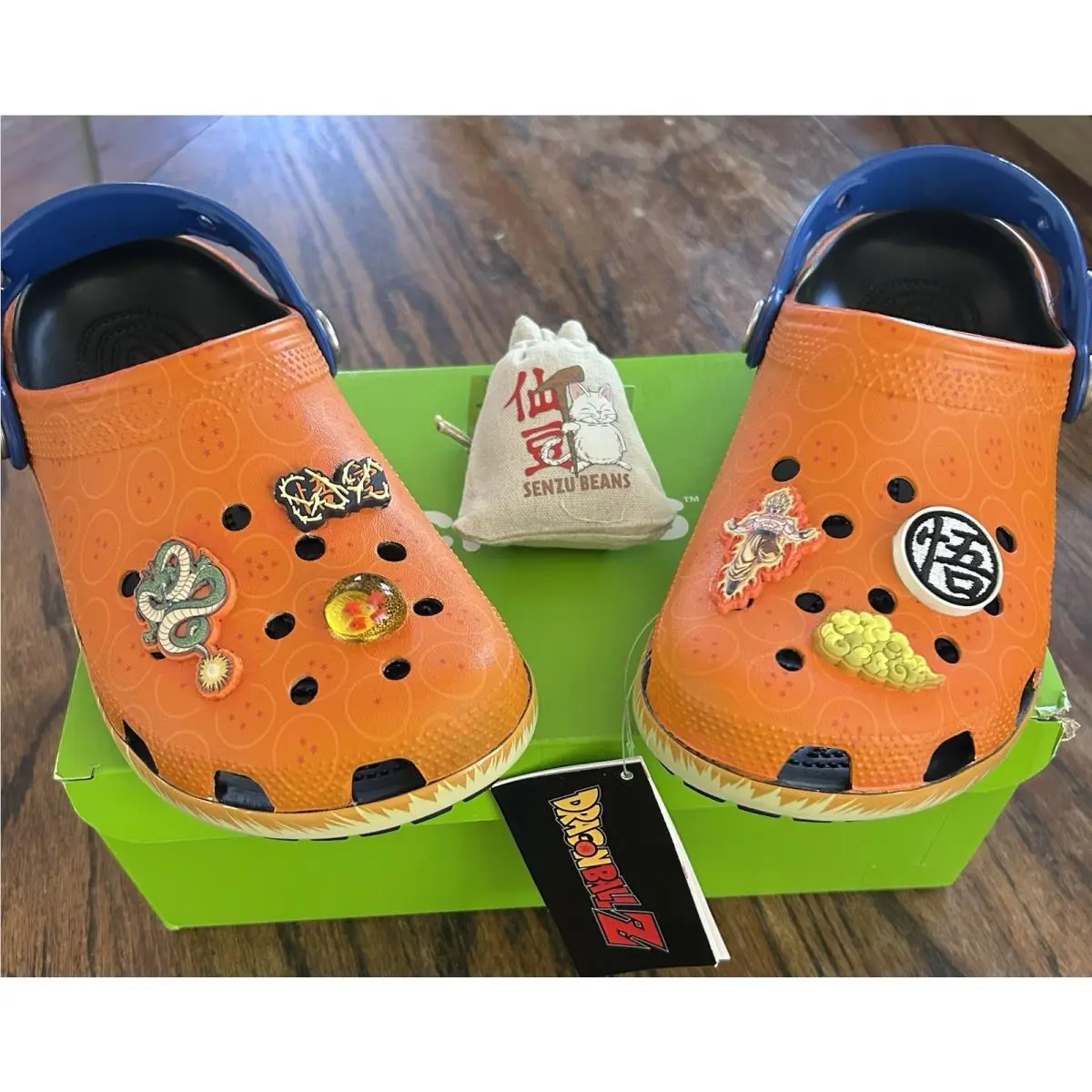 Crocs shoes - Goku - Goku - Orange and Blue (UPC: 198445136023) 0