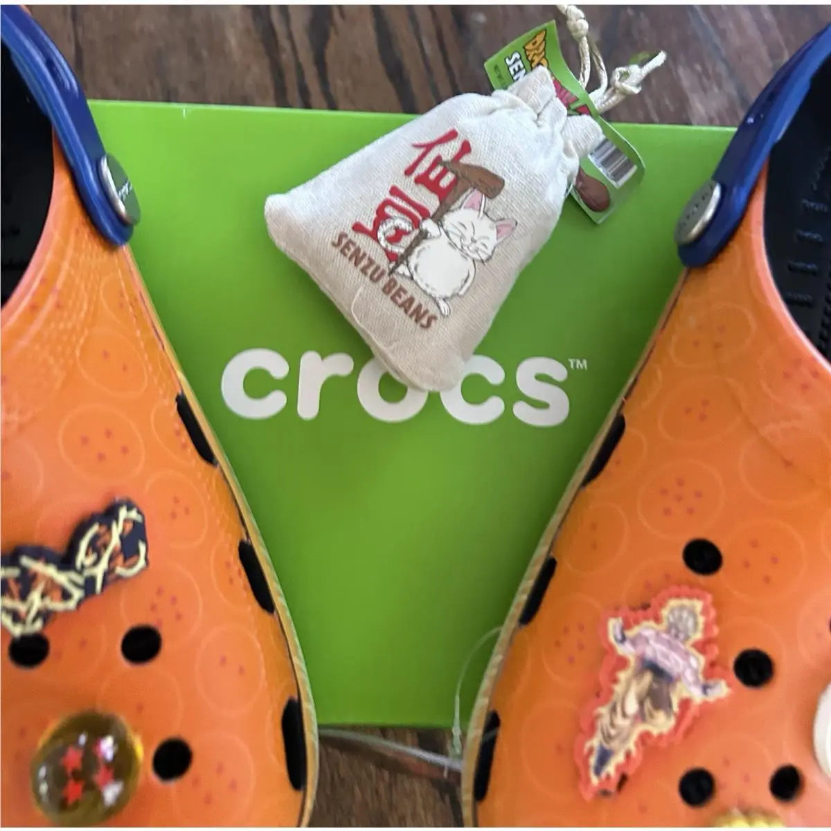 Crocs shoes - Goku - Goku - Orange and Blue (UPC: 198445136023) 2