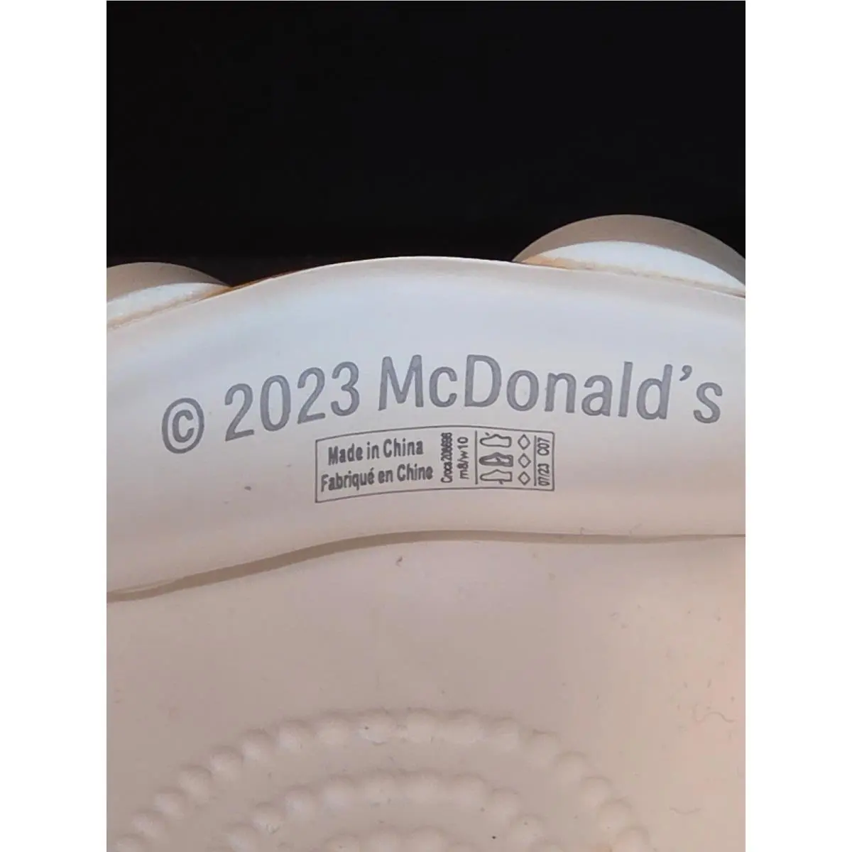 Crocs shoes - Crocs Classic Clog Birdie McDonald`s - Yellow 1