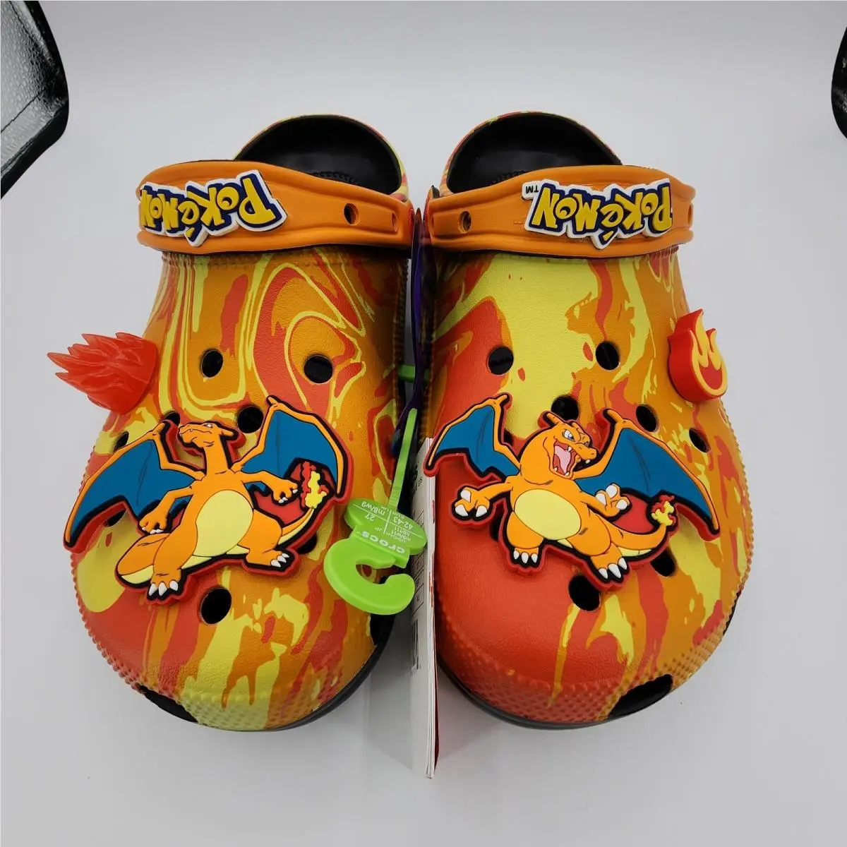 Crocs shoes - Charizard - Charizard - Orange Yellow Black 2