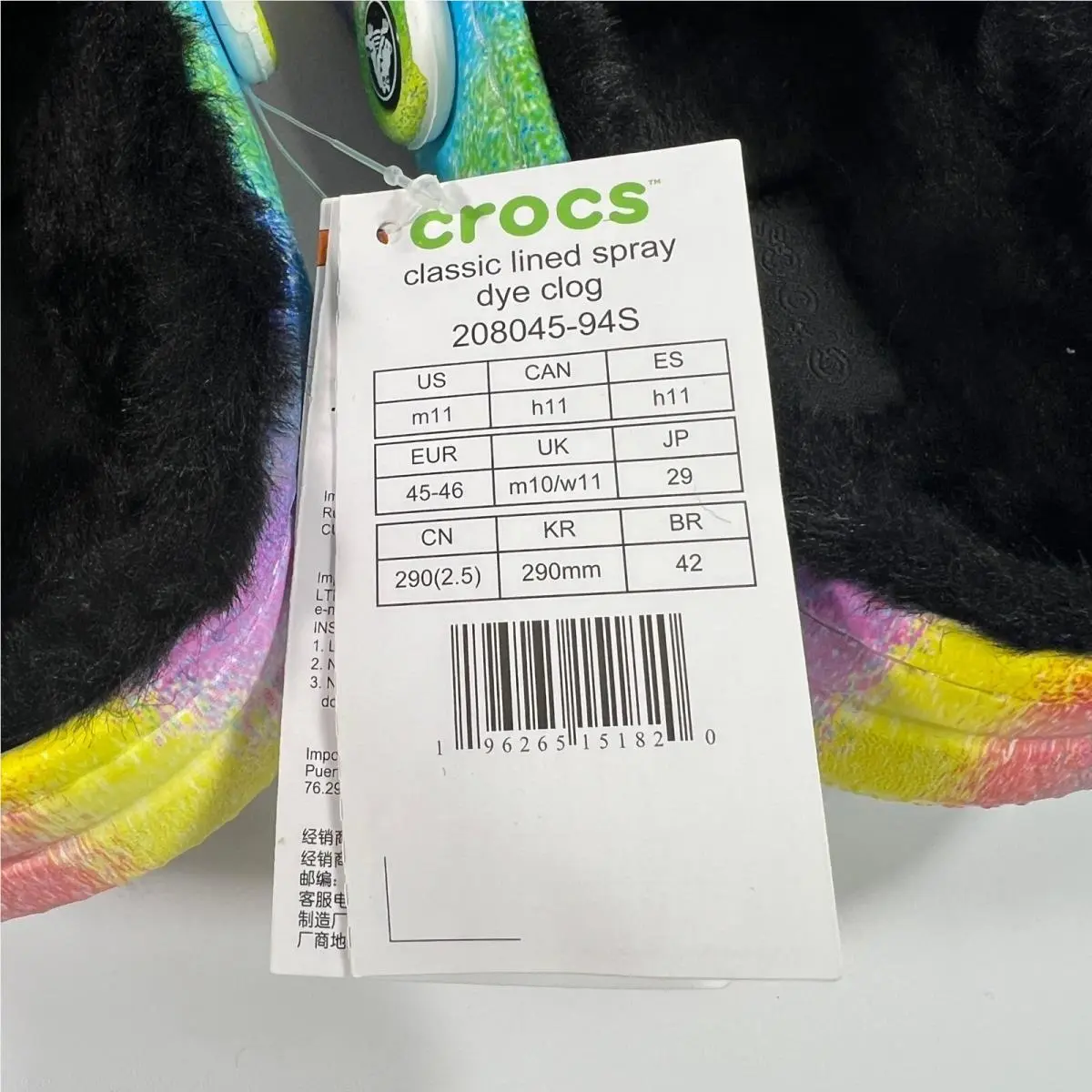 Crocs shoes - Classic Lined Clog - Classic Lined Clog - Multicolor 2