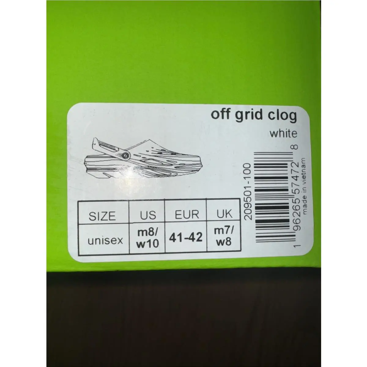Crocs shoes - Crocs Off Grid - Off Grid - White 0