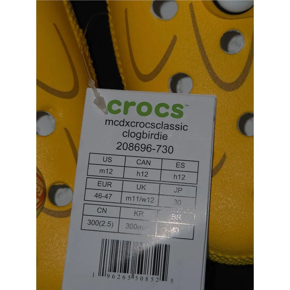 Crocs shoes - McDonald`s Birdie Classic Clog - Birdie Classic Clog - Yellow 0