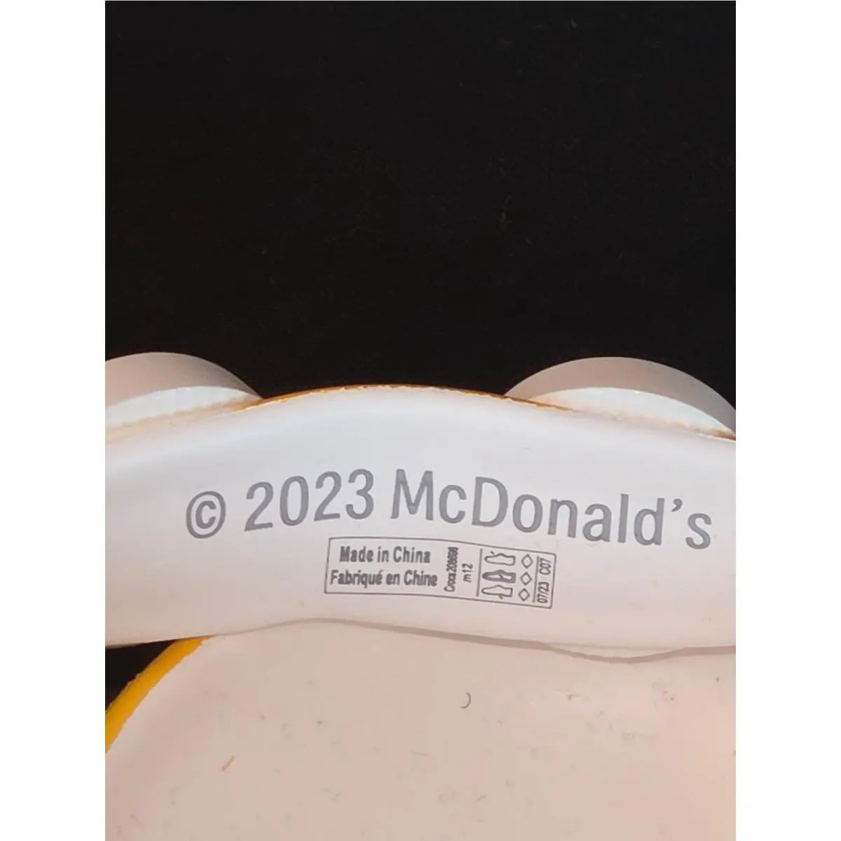 Crocs shoes - McDonald`s Birdie Classic Clog - Birdie Classic Clog - Yellow 1