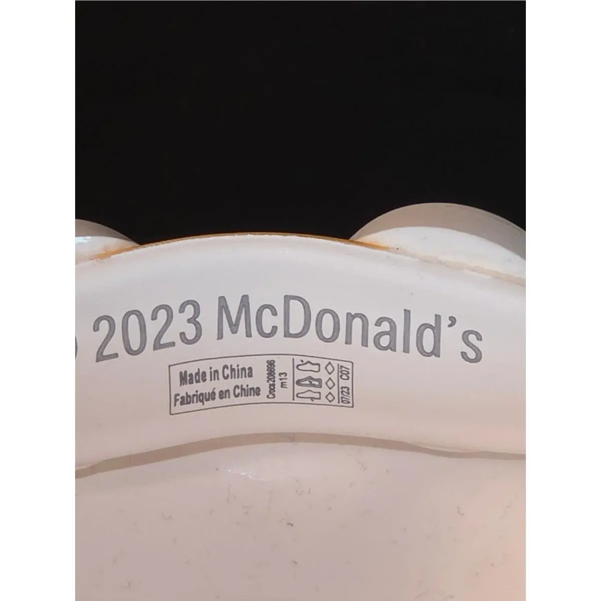 Crocs shoes - Crocs McD Birdie Clog - McD Birdie Clog - Yellow 1