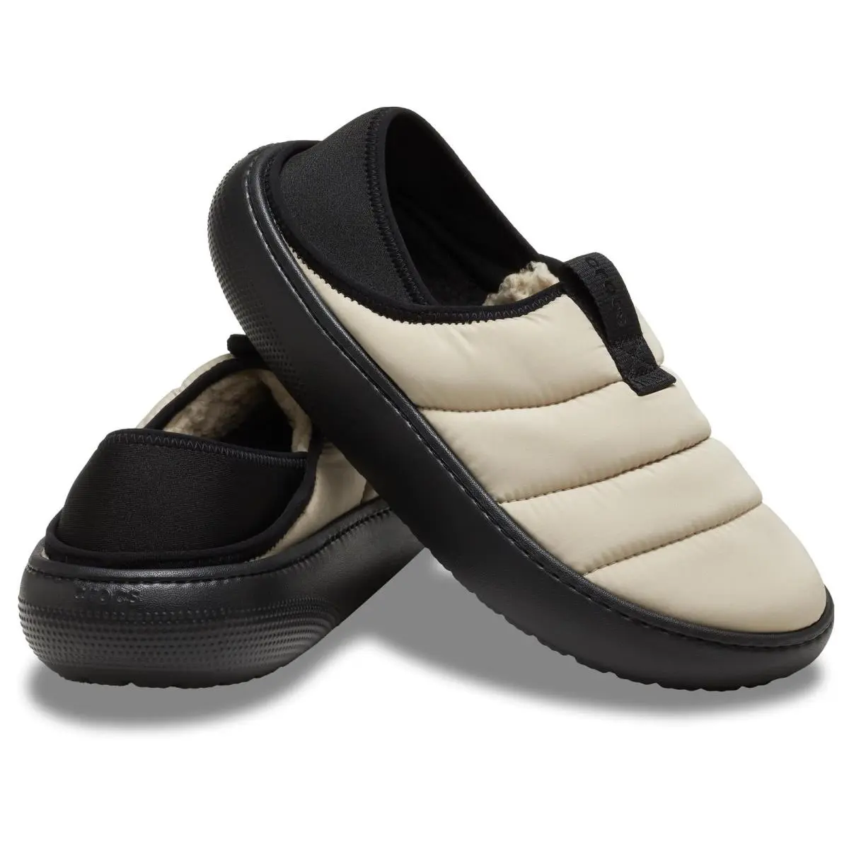 Crocs Women`s Classic Puff Moc Slipper 8 Women/6 Men Moth/multi