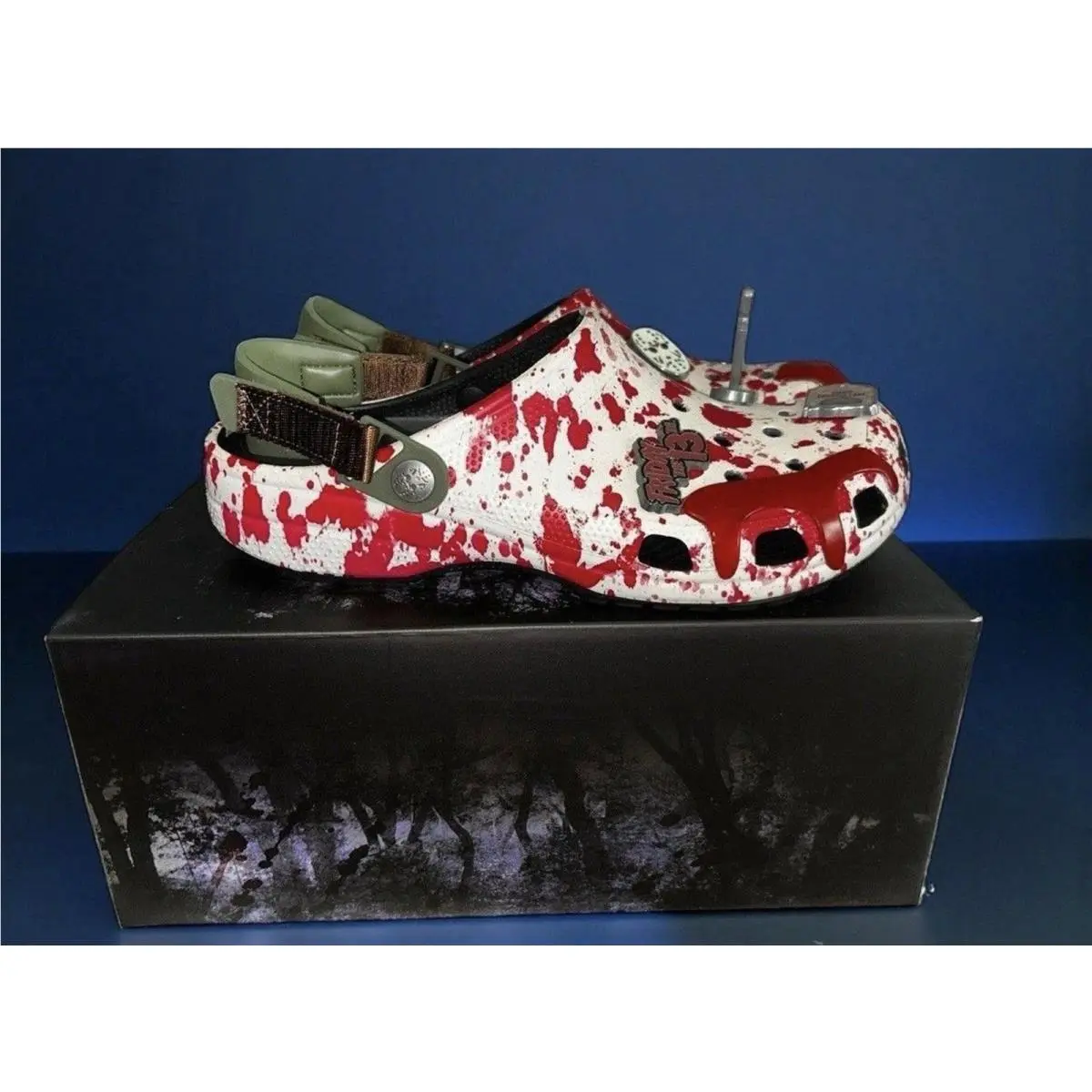 Crocs Classic Clog Friday The 13th 212073-90H Jason Freddie Men`s 10