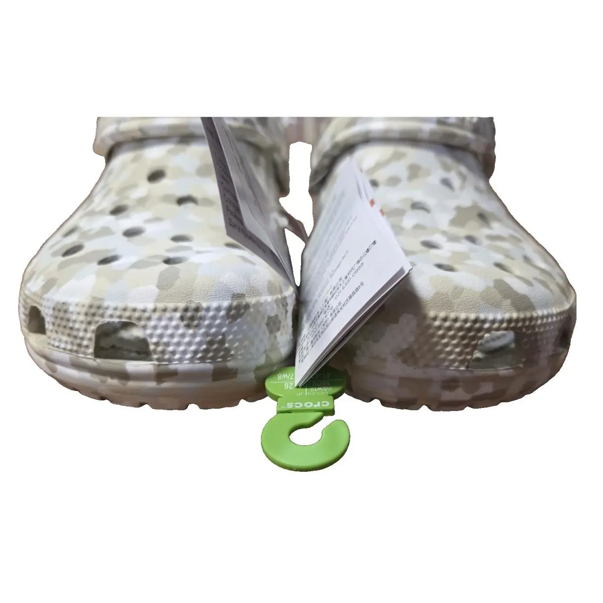 Crocs shoes - Summit White/Multi (UPC: 198445369988) 6