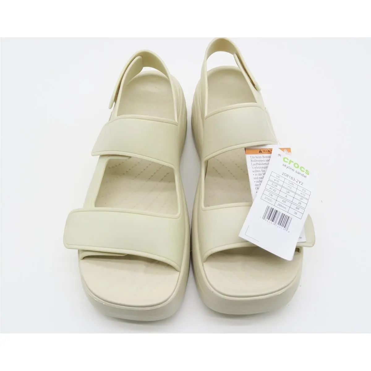 Crocs shoes - Skyline Sandal - Skyline Sandal - Ivory 1