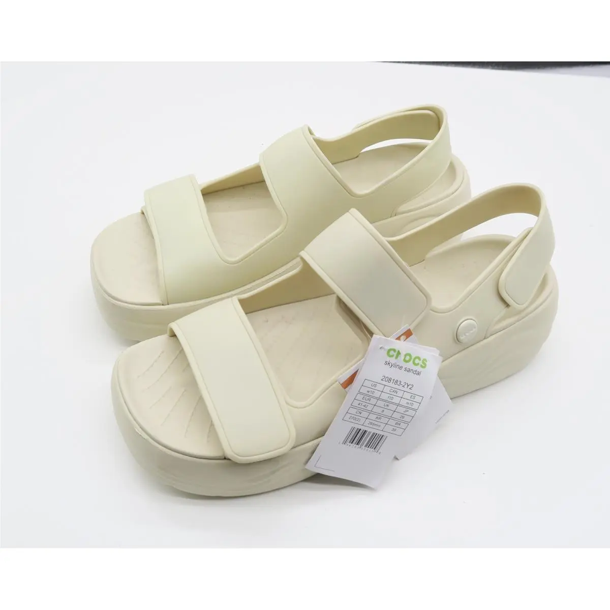 Crocs shoes - Skyline Sandal - Skyline Sandal - Ivory 2