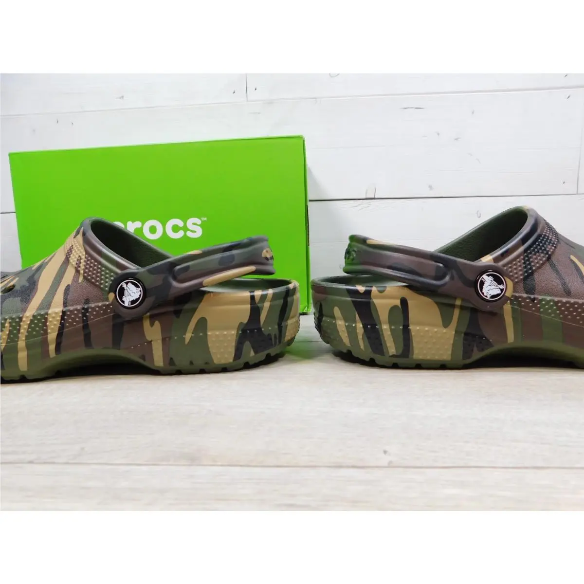 Crocs shoes - 2118793TCJ - 2118793TCJ - Army Green/Multi, Main: Green (UPC: 198445284038) 0