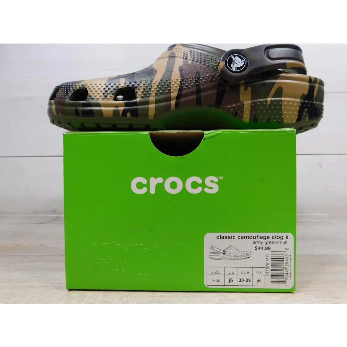 Crocs shoes - 2118793TCJ - 2118793TCJ - Army Green/Multi, Main: Green (UPC: 198445284038) 7