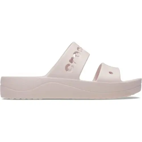 Crocs Baya Platform Sandal Womens Sandal Barely Pink 39/40 EU 39/40 EU