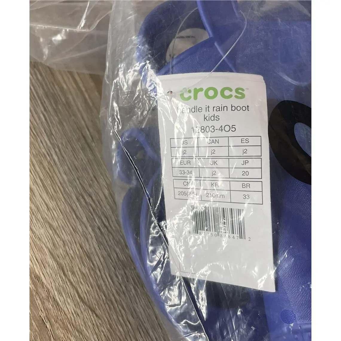 Crocs shoes - Crocs Handle It Rain Boot Kids - Blue 0