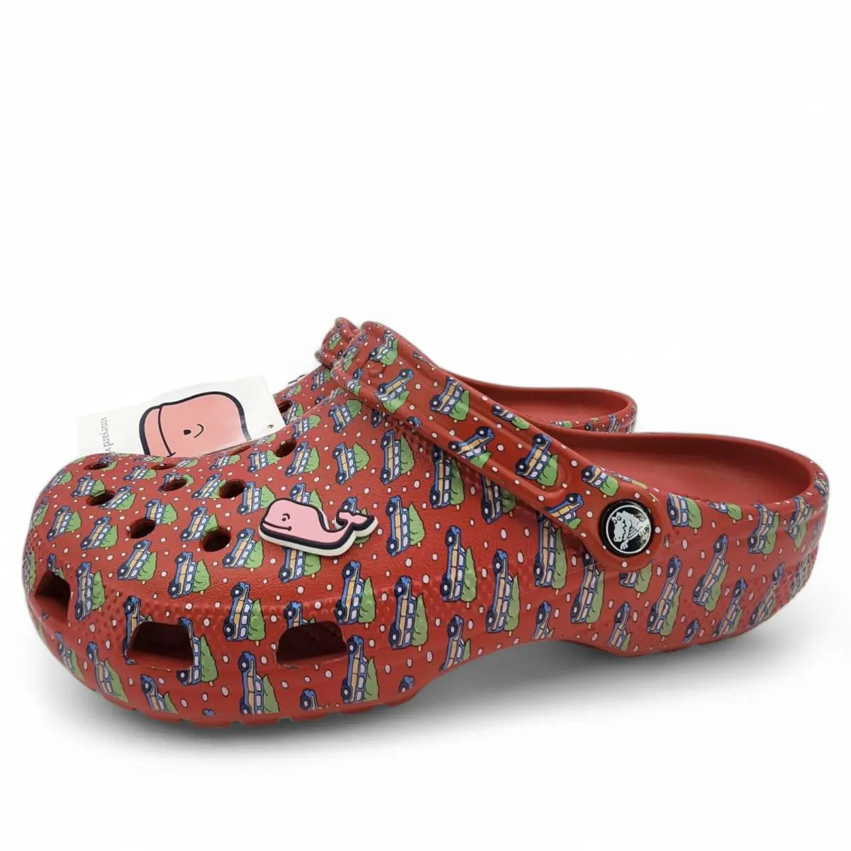 Crocs Classic Clogs Slip On Holiday Vineyard Vines Mens 9 Womens 11 w/ Tag