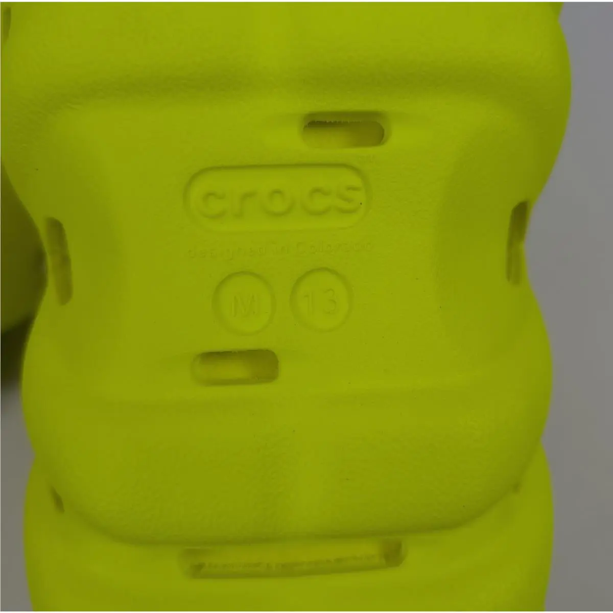 Crocs shoes - Crocs Classic - Classic - Yellow (UPC: 196265579174) 9