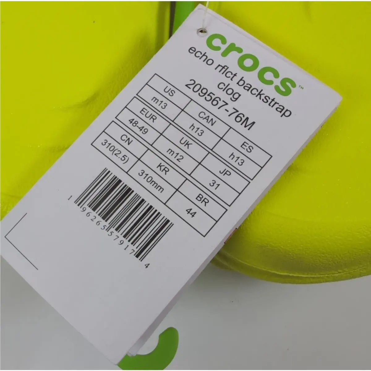 Crocs shoes - Crocs Classic - Classic - Yellow (UPC: 196265579174) 2