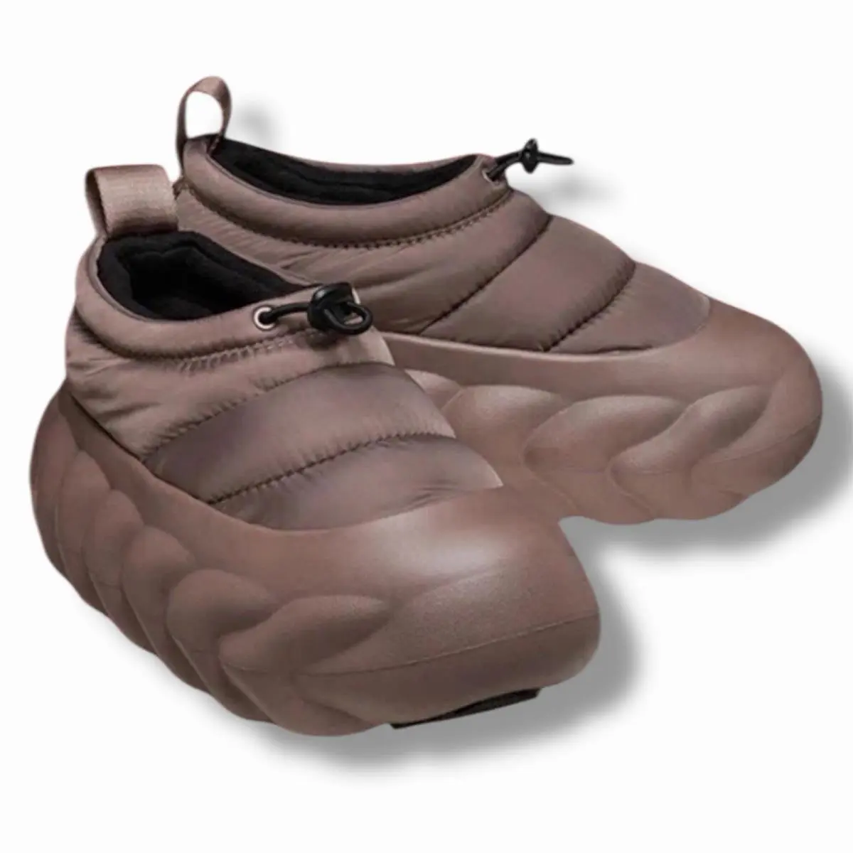 Crocs Overpuff Shorty • 210668-0LF • Truffle • Unisex Slip On • M7/W9•