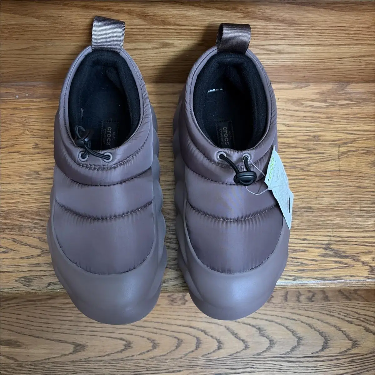 Crocs shoes - Crocs Overpuff Shorty - Overpuff Shorty - Truffle (UPC: 0196265867080) 2