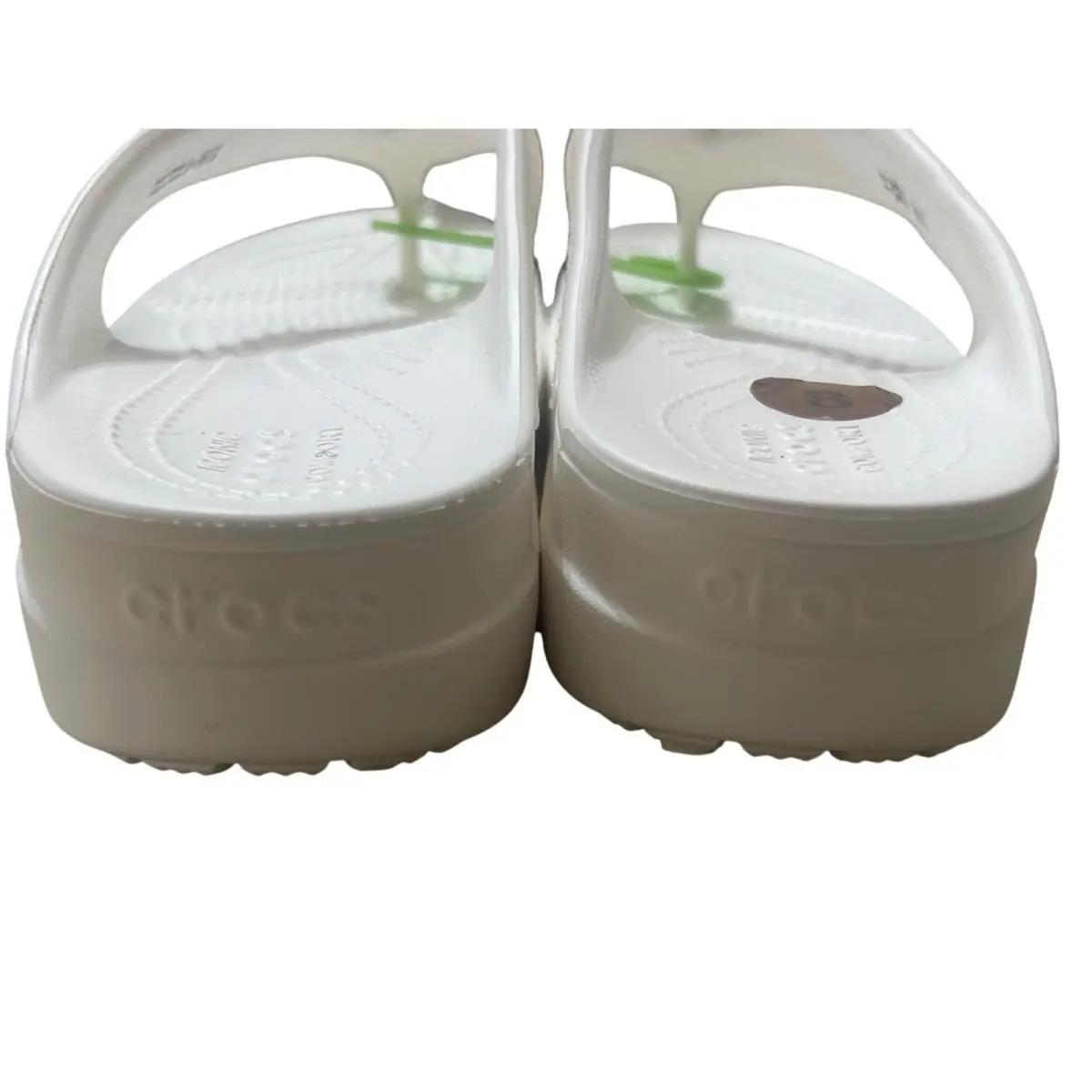 Crocs shoes - Kadee II Glitter Flip - Kadee Glitter Flip - White 0