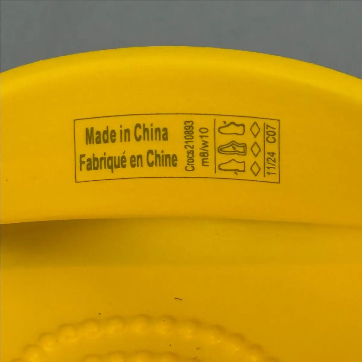 Crocs shoes - Yellow 3