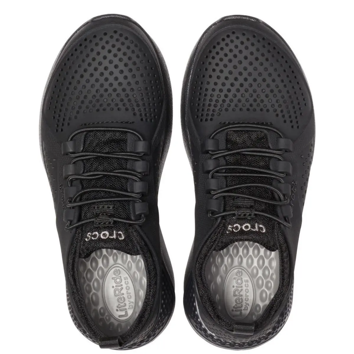 Crocs shoes - Crocs Literide Pacer - Literide Pacer - 206011-066 - Black, White (UPC: 0191448416864) 0