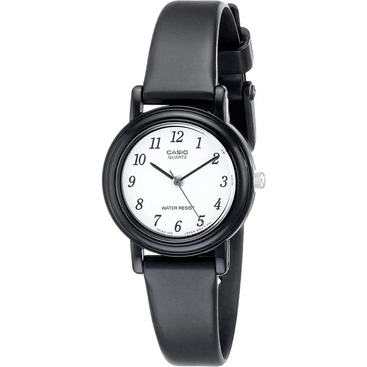 Women`s LQ139B 1B Classic Round Analog Watch by Casio