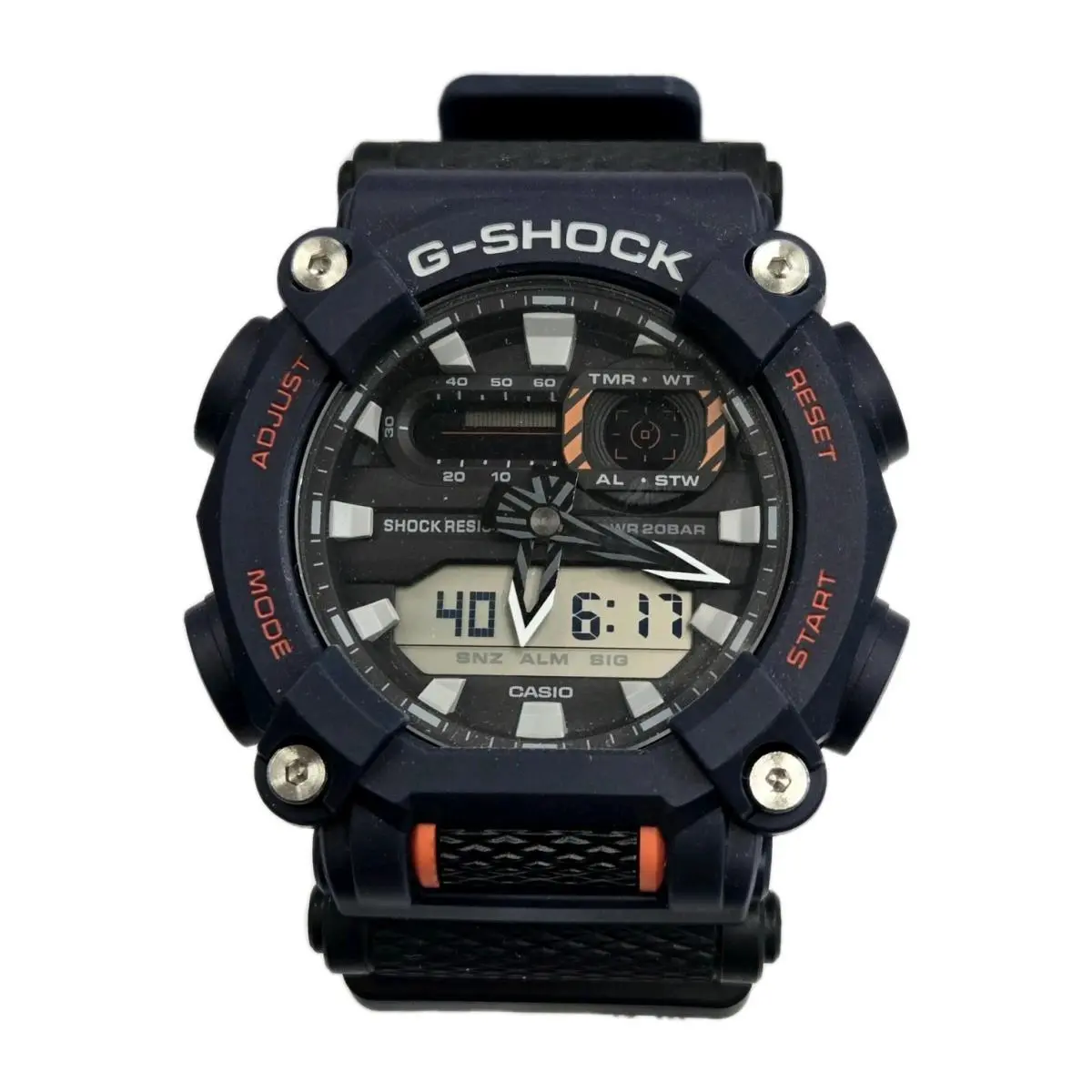 G Shock Ana Dig Red GA900 GA900-2 Dark Blue W/ Box GA-900 by Casio