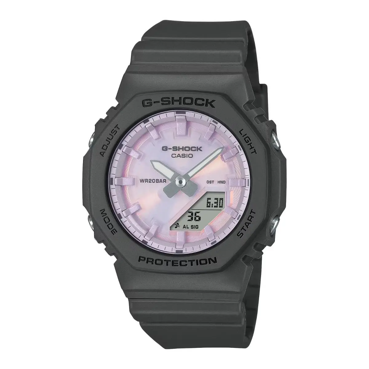Casio G-shock Women`s Black Polarized Dial Watch - GMAP2100PC-1A