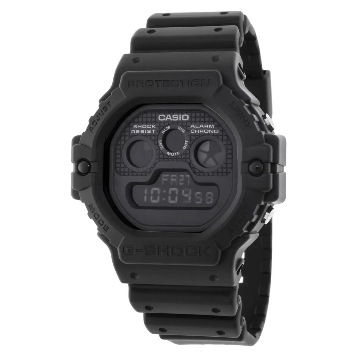 Casio G-shock Alarm World Time Quartz Digital Black Dial Watch DW-5900UBB-1DR