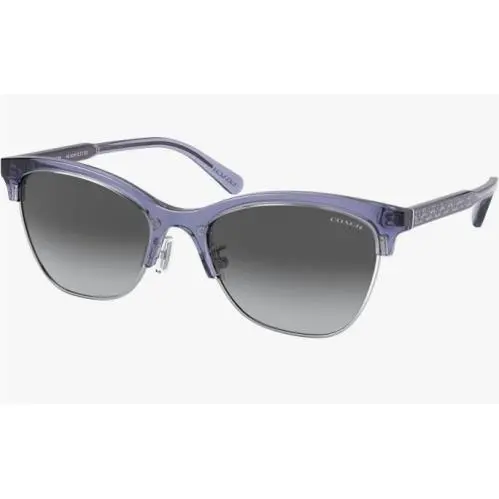 Sunglasses HC8277 55708G 55 Transparent Lilac/silver by Coach