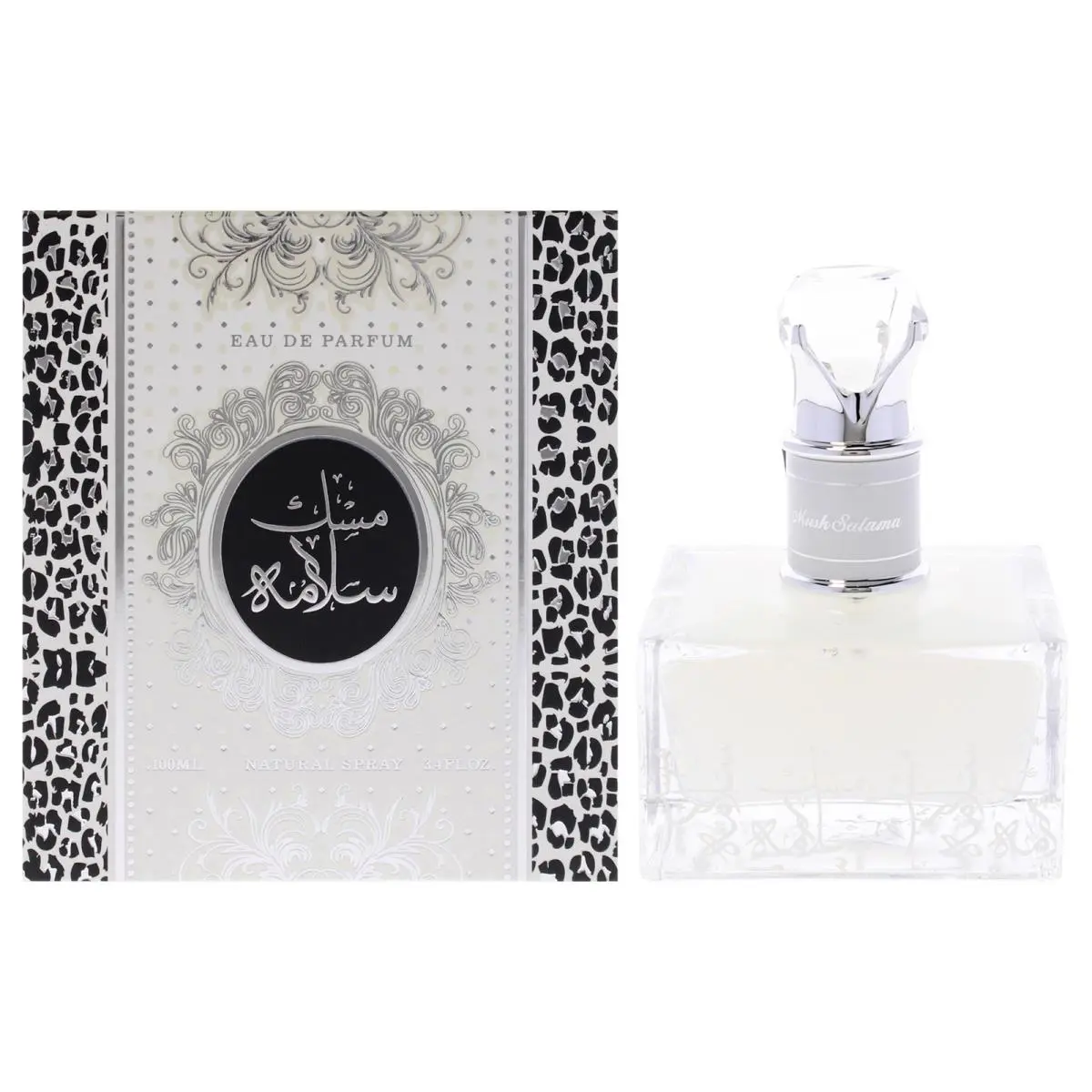 3 Pack Musk Salama  For Women - 3.4 oz Edp Spray by Lattafa