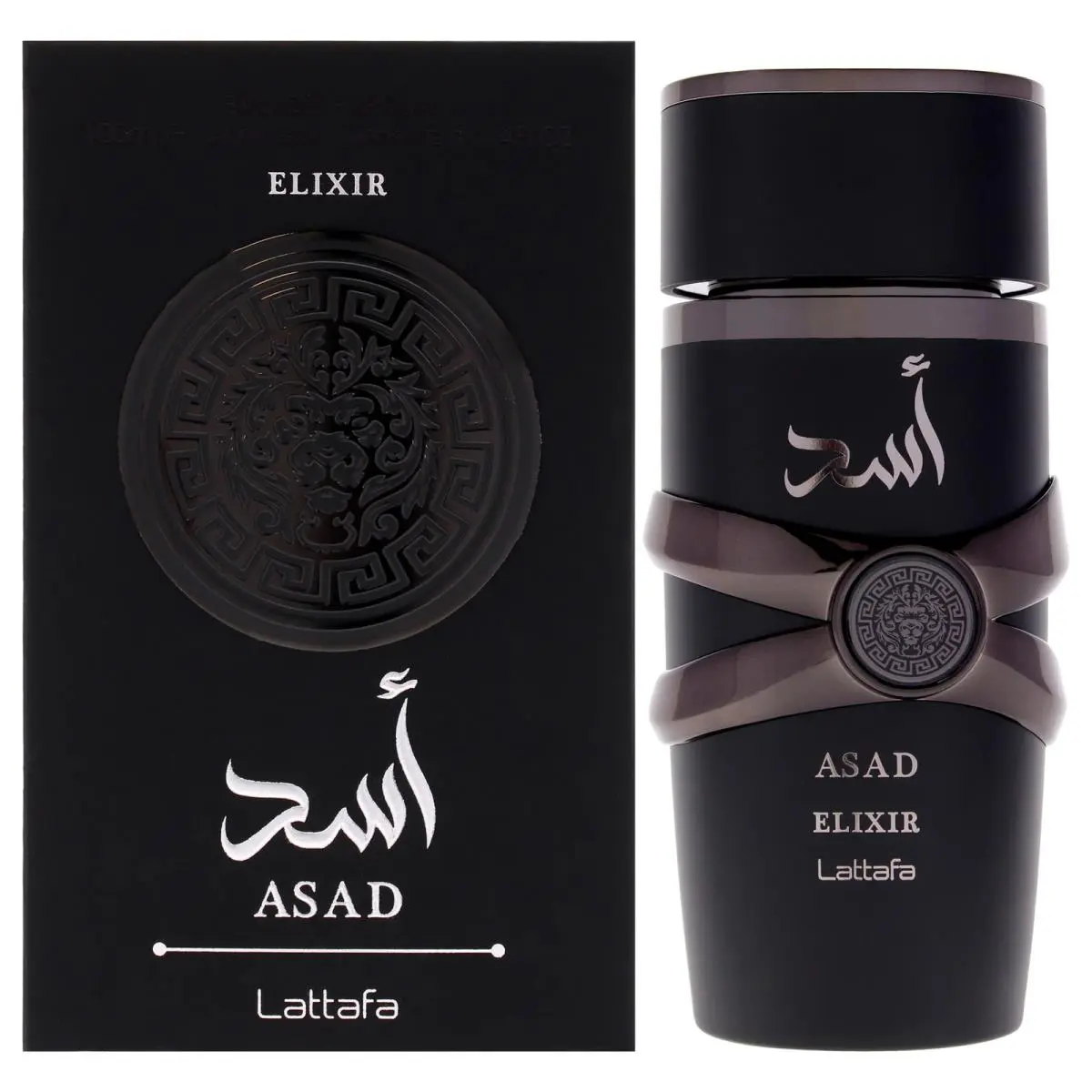 Asad Elixir  For Men - 3.4 oz 100 ml Edp Spray by Lattafa