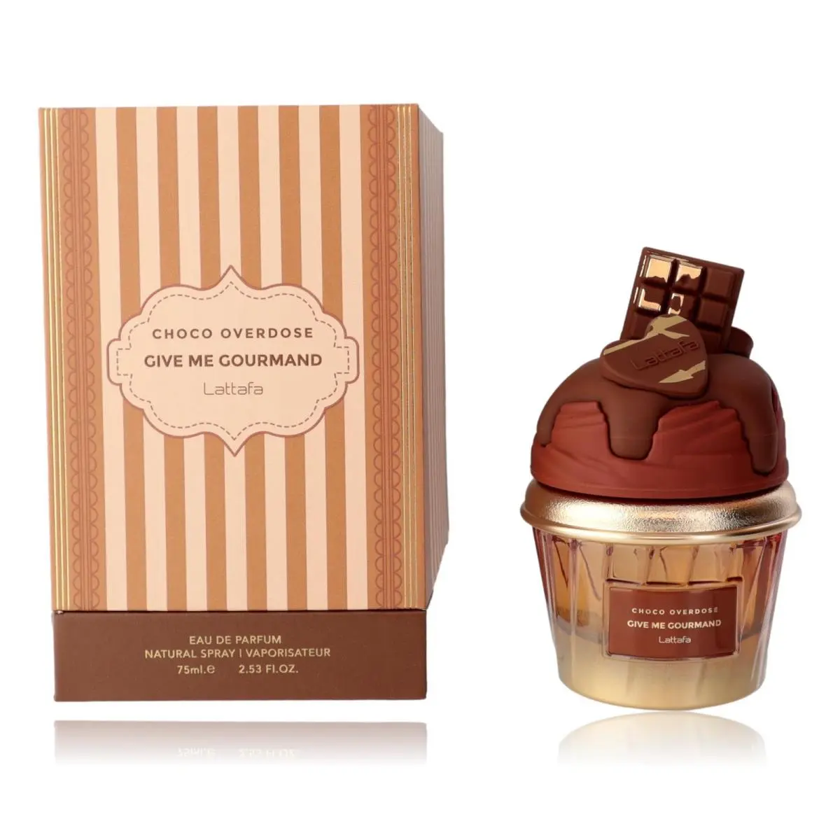 Choco Overdose Give Me Gourmand  2.5 oz Edp Spray For Women by Lattafa
